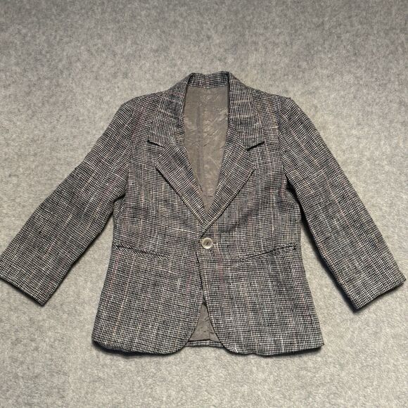 Imp Originals Sport Coat Boy 4T Houndstooth Suit Jacket Bundle Slim Jeans Preppy - Picture 2 of 15